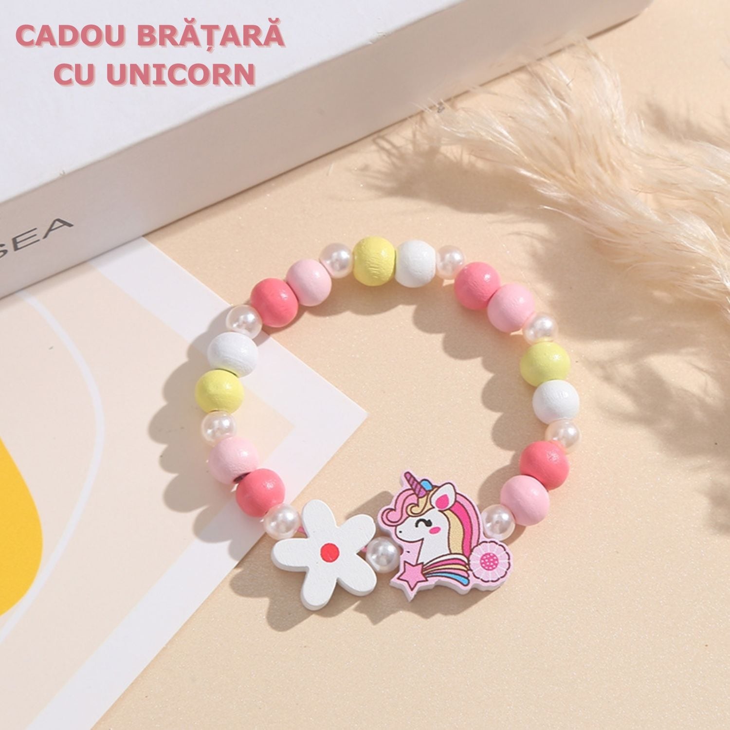 Set de baloane si accesorii petrecere aniversara, Simply Joy, 164 Piese, Tematica Unicorn, Baloane, Banner Happy Birthday, Decor pentru tort, Vesela, Roz