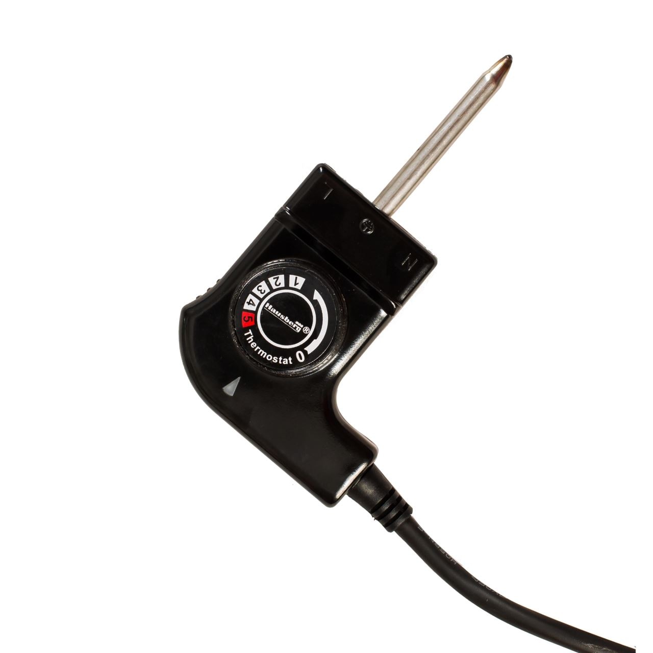 Gratar electric Hausberg HB-536, suprafata neaderenta, detasabila, maro