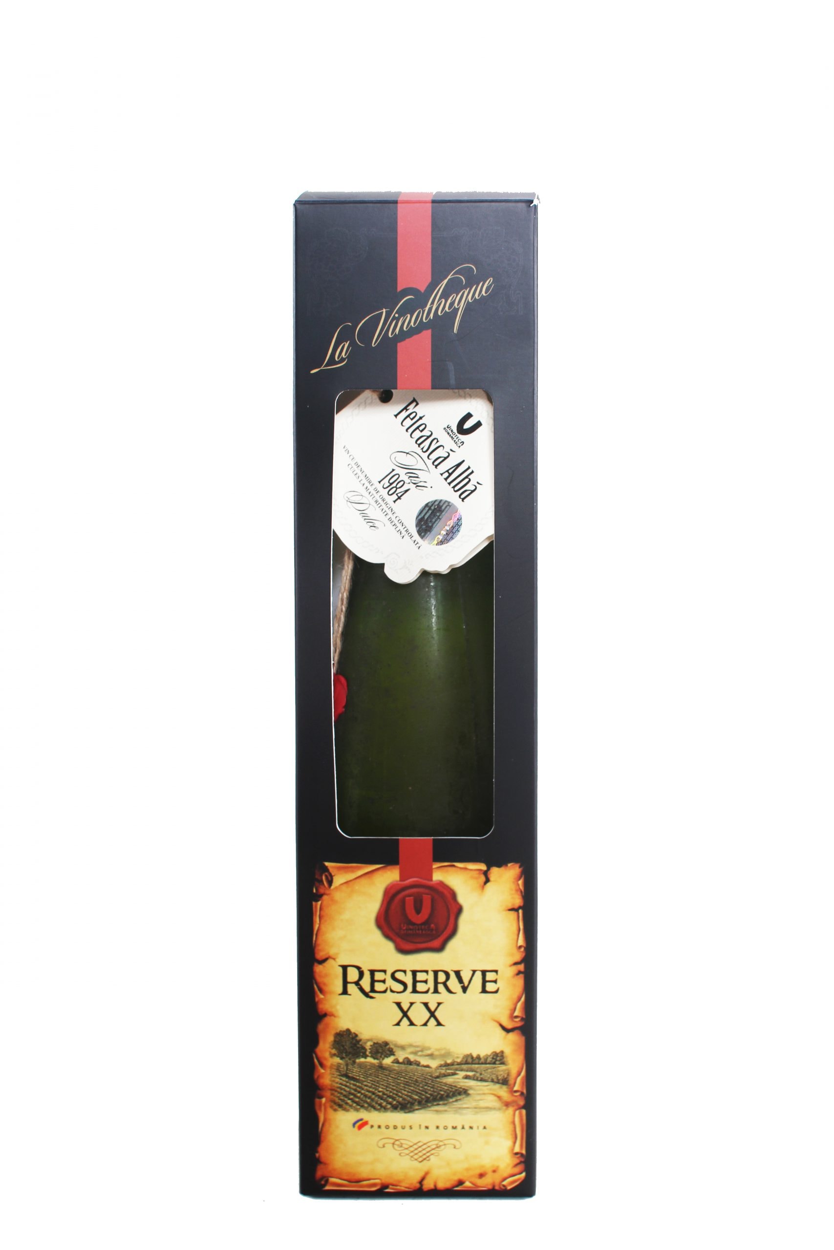 Vin alb dulce Vinia Feteasca Alba, 0.75L
