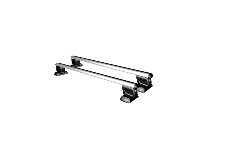 Set 2 bare portbagaj, pentru Fiat Doblo 1 2001 - 2010, aluminiu, K90