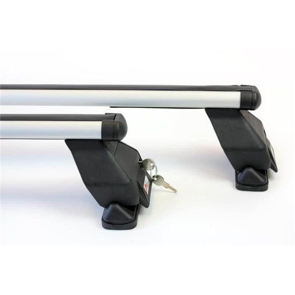 Bare transversale Menabo Tema Aluminiu pentru Daihatsu Sirion (M300), 5 usi, model 2004-2011