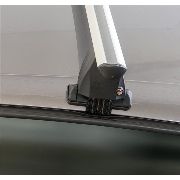 Bare transversale Menabo Delta Silver pentru Mitsubishi Spacestar, 5 usi, model 2012-2016