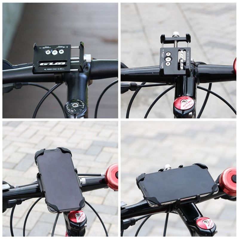 Suport de telefon eMazing GUB G-85SL, pentru bicicleta/motocicleta/scuter/trotineta, Negru