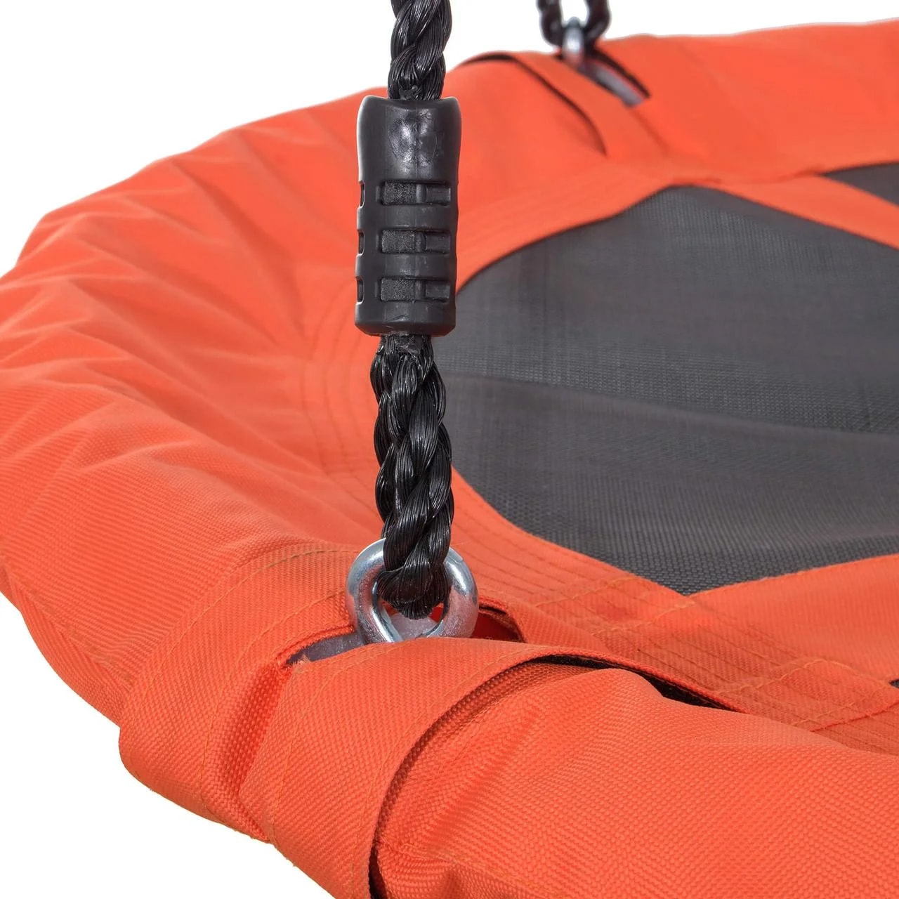 Leagan tip cuib Sersimo G-Line, 100cm, inaltime reglabila, 150 kg, Portocaliu Negru
