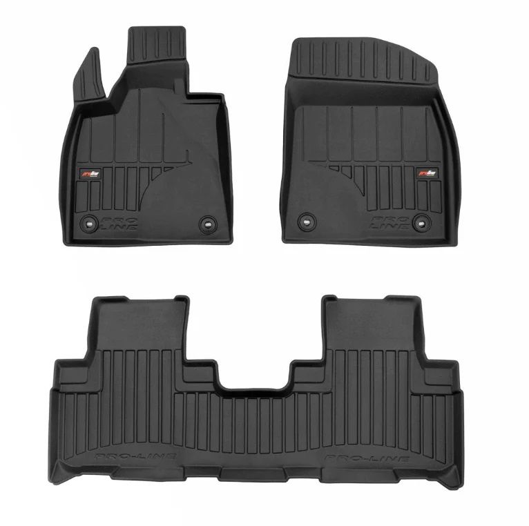 Set covorase auto Frogum 3D, pentru Lexus RX 2012-2015, 3 bucati, Negru