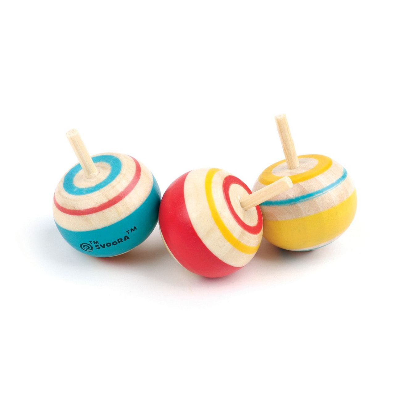 Titirez Egmont Toys, Forme diverse, Din lemn, 3 ani+