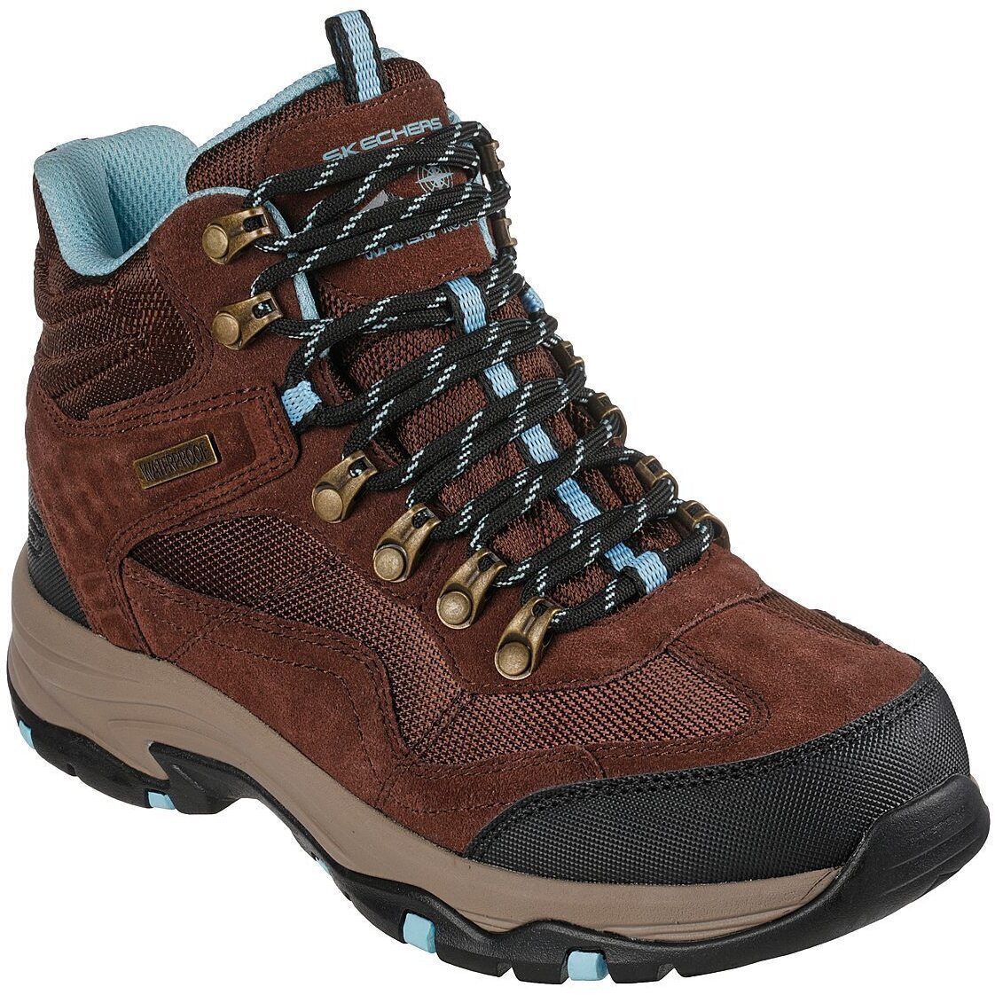 Ghete femei Skechers Trego - Base Camp, Maro, 37