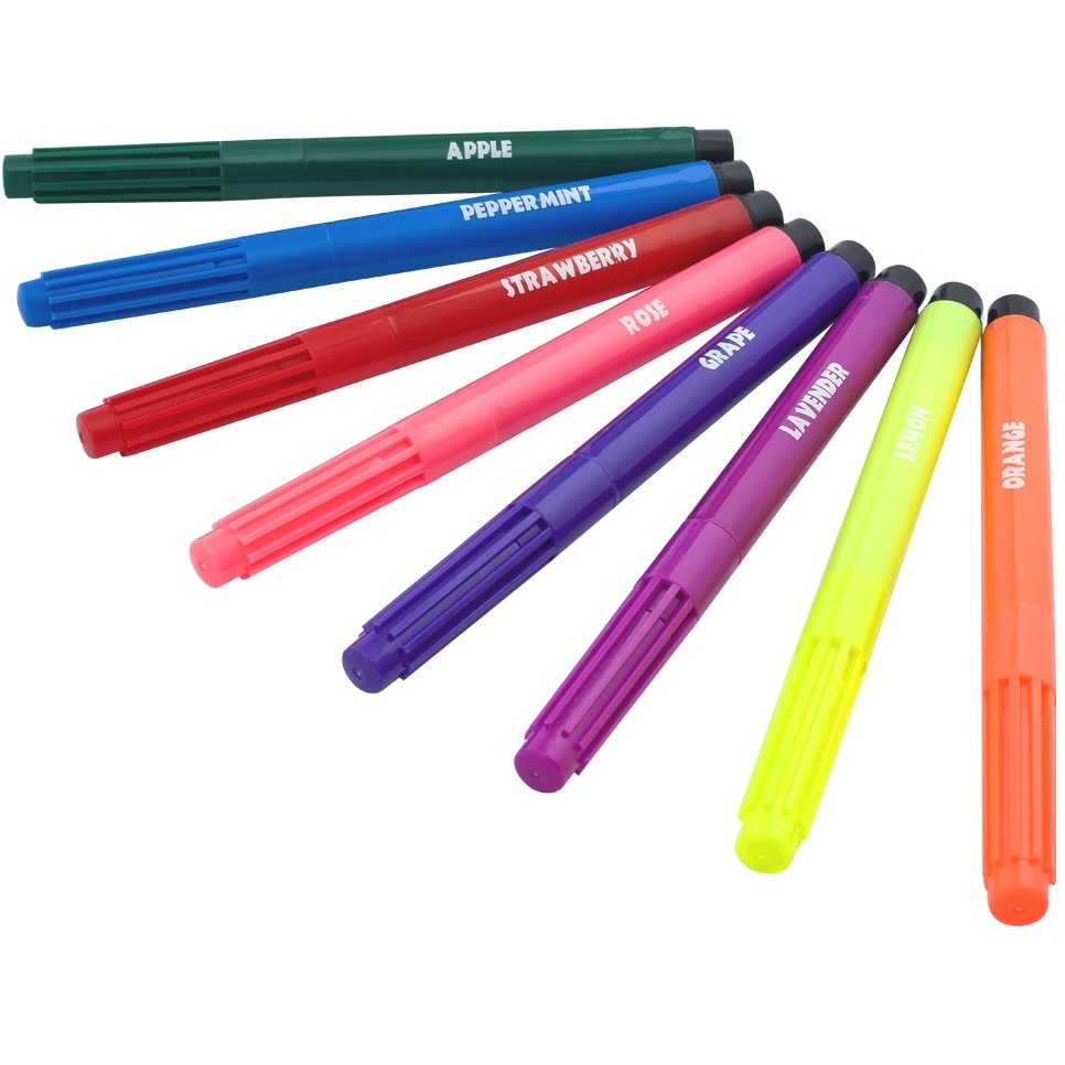 Set markere Grafix, Parfumate, 8 buc