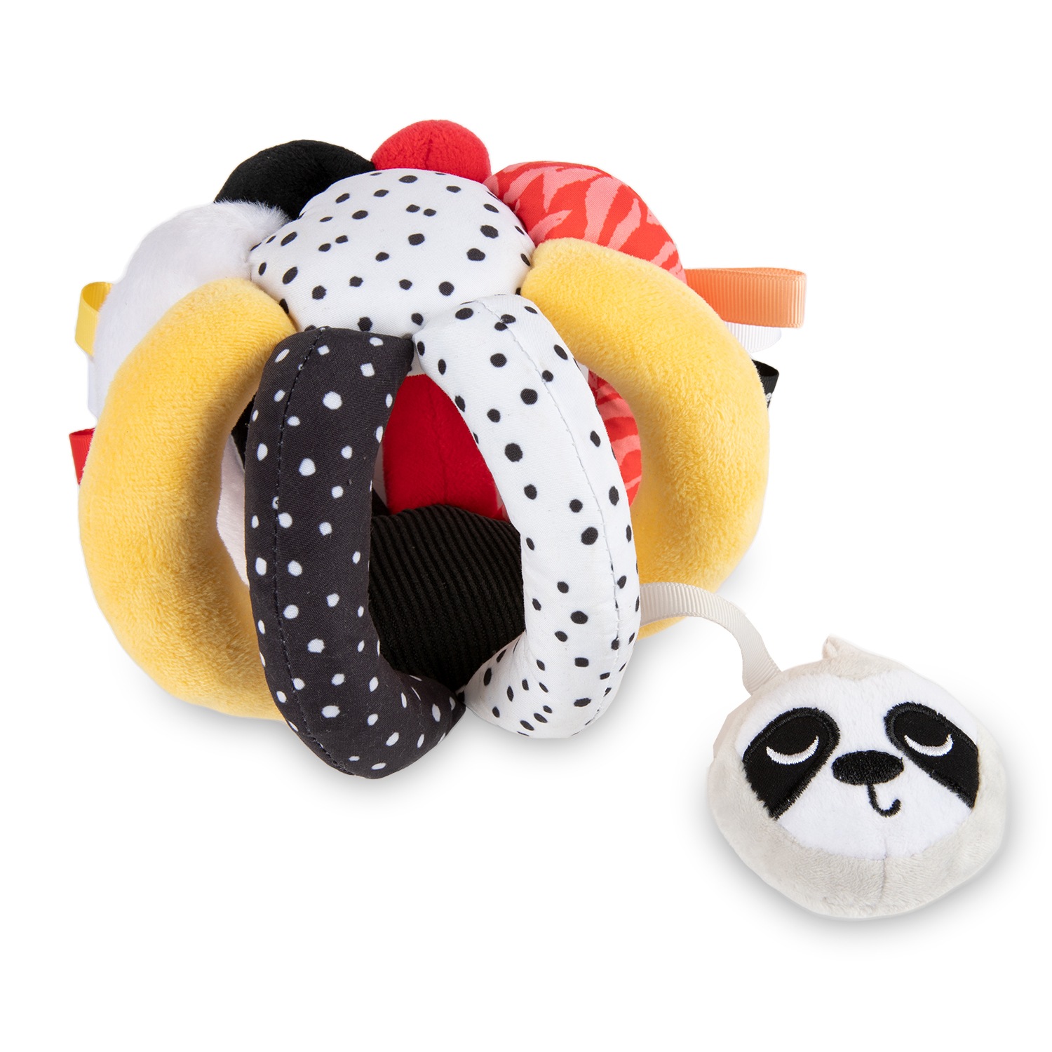 Minge senzoriala Canpol Babies, Babiesboo cu Zdranganit si Scartait, multicolora 