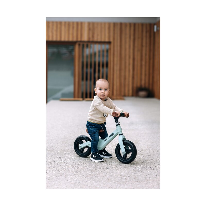 Bicicleta fara pedale FreeON, Be Cool Mini, Cu ghidon si sa reglabile, Roti din EVA, Pana in 30 Kg, Roti 8 inch, 12 luni+, Roz