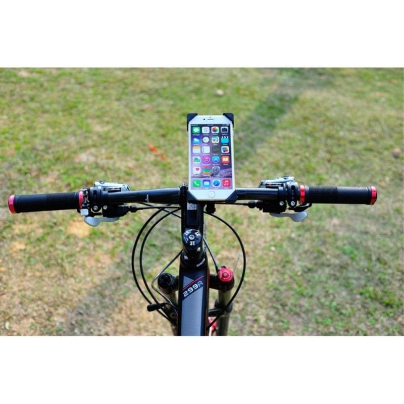 Suport telefon eMazing CH-01, pentru bicicleta, Universal, 5.3 - 7 inch, negru