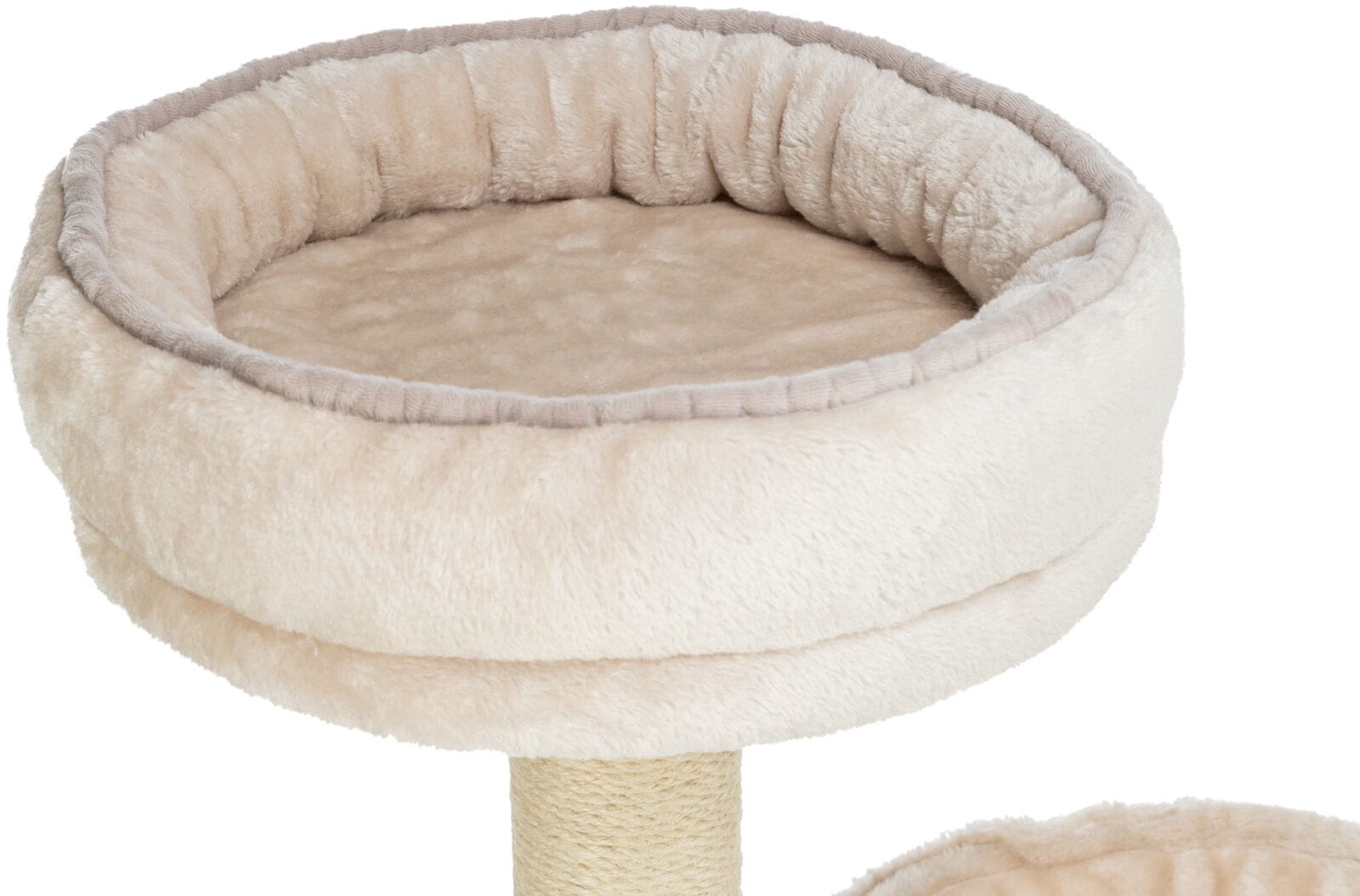  Ansamblu Cat Tree Alessia Trixie, 65x38x114 cm, Gri/Nisipiu, 44473
