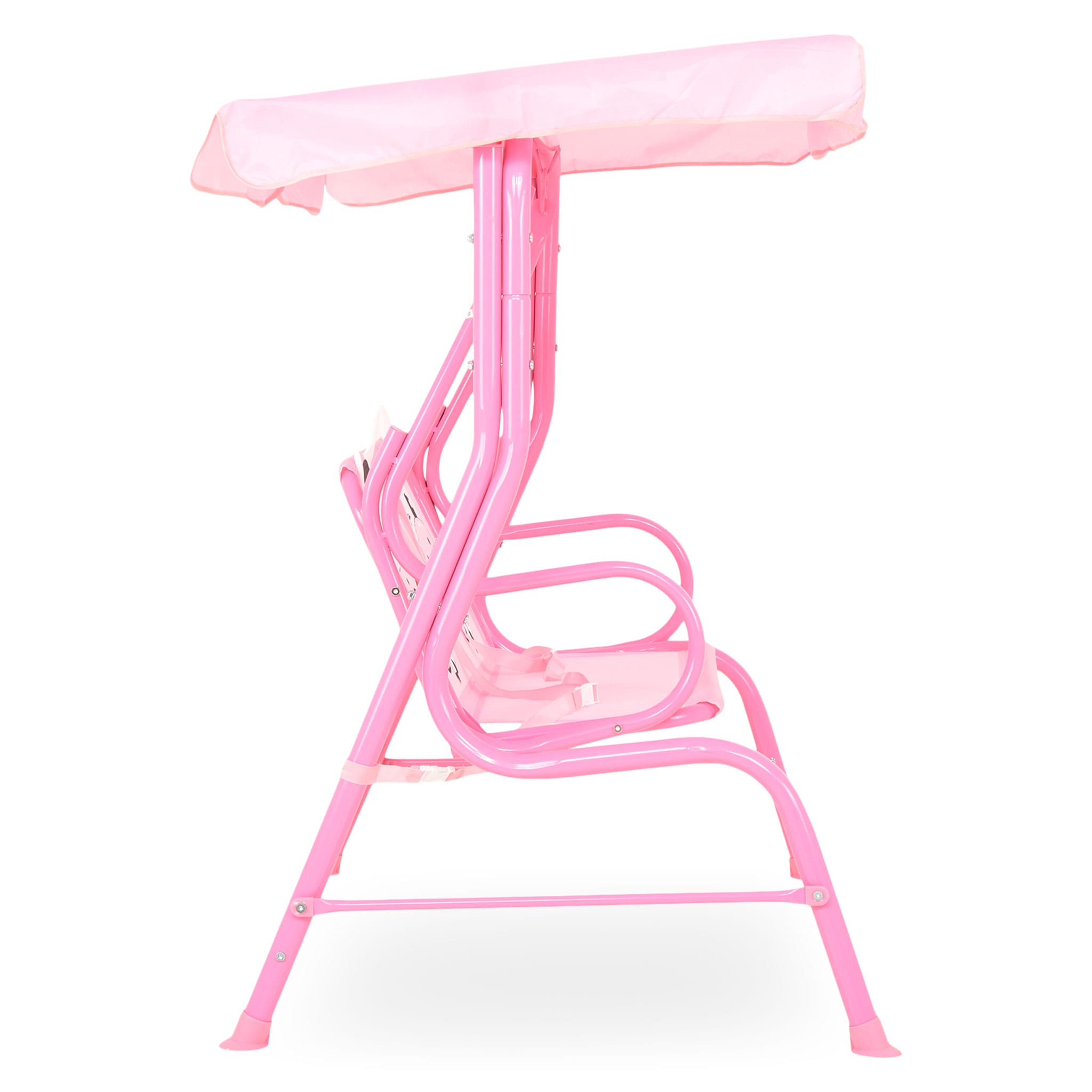 Leagan copii gradina/terasa COW, 115 x 75 x 110 cm, roz