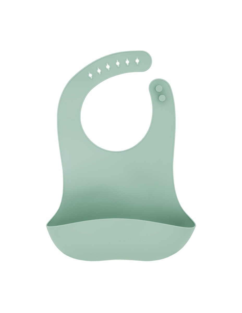 Set diversificare Momi Ami, Din silicon, Fara BPA, 6 piese, Verde