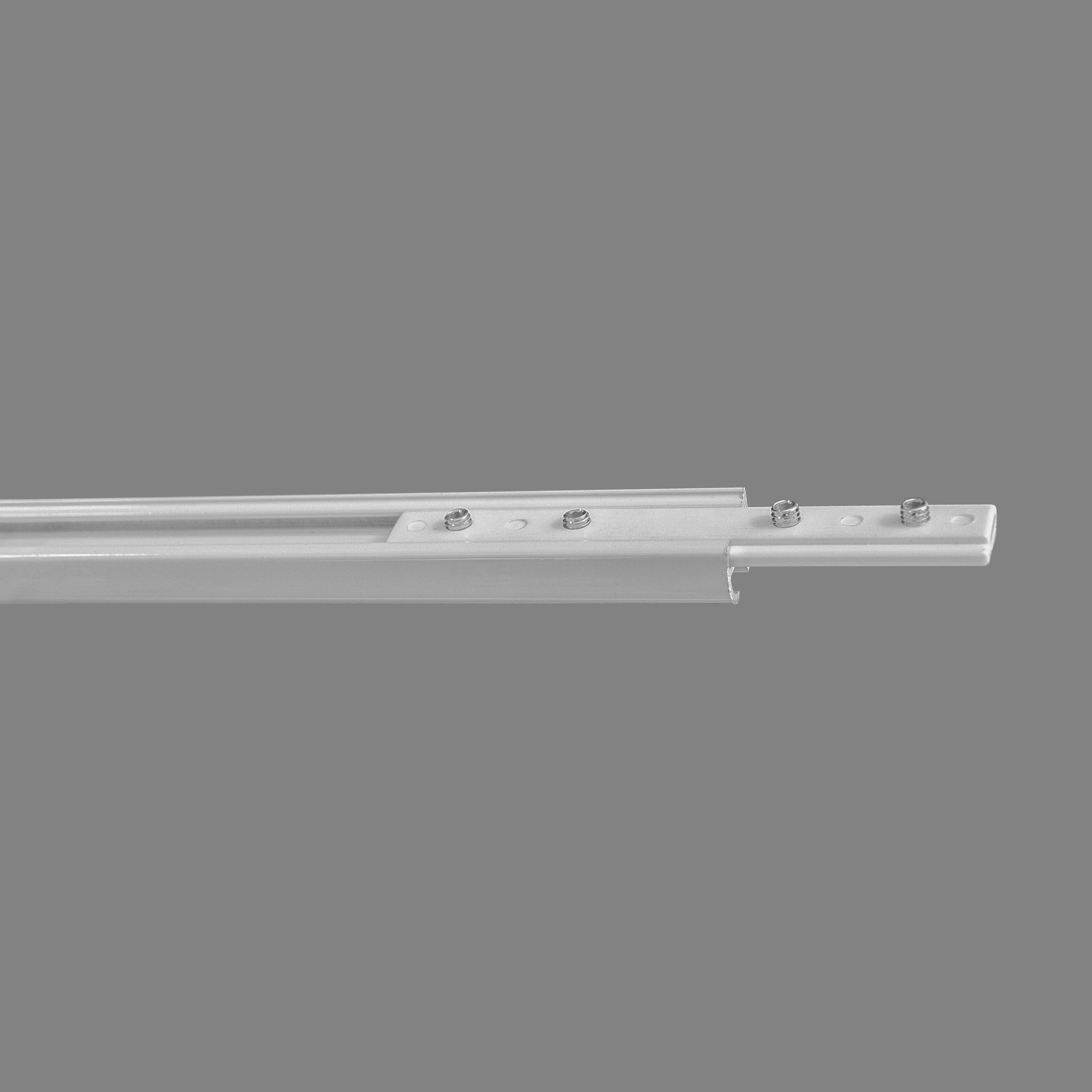 Set sina aluminiu SC argintiu, 1 canal, 200 cm