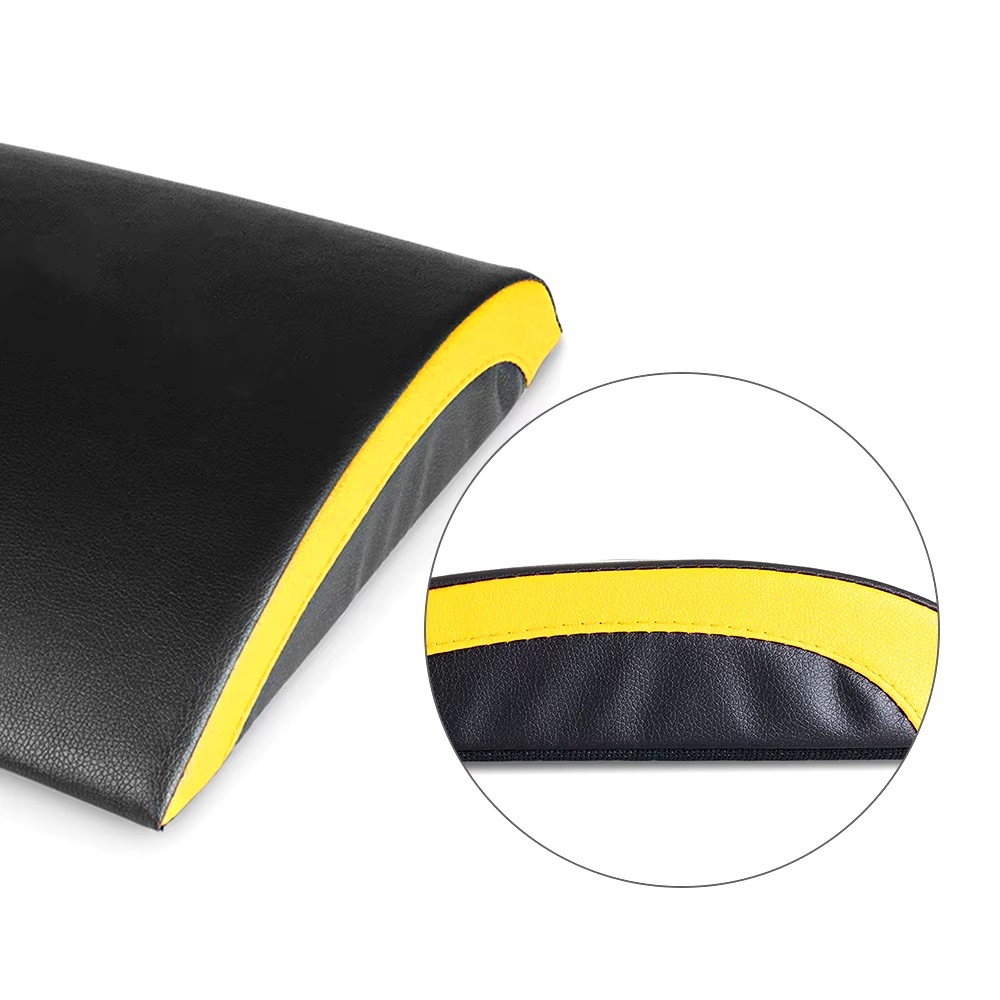 Saltea abdomene Zoco Body Fit YWD001-2, forma ergonomica, Negru