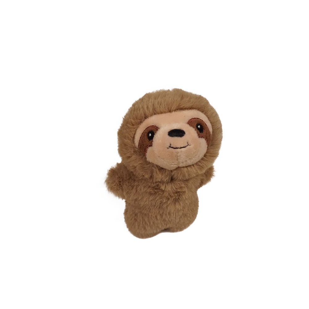 Balansoar din lemn pentru copii Knorr Toys, include marioneta de mana din plus, 65x32x50 cm, pana la 30 kg, 18 Luni+, Lenesul Luis 