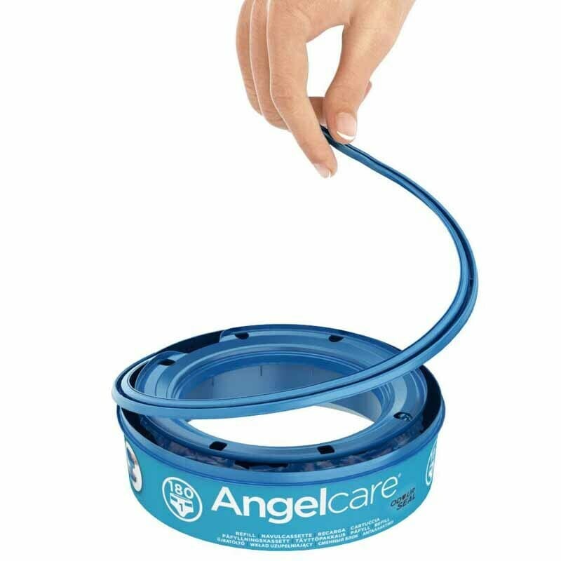 Rezerva pentru cos ermetic scutece murdare Angelcare, Set 3 buc., Tehnologie OdourSeal, Utilizare indelungata