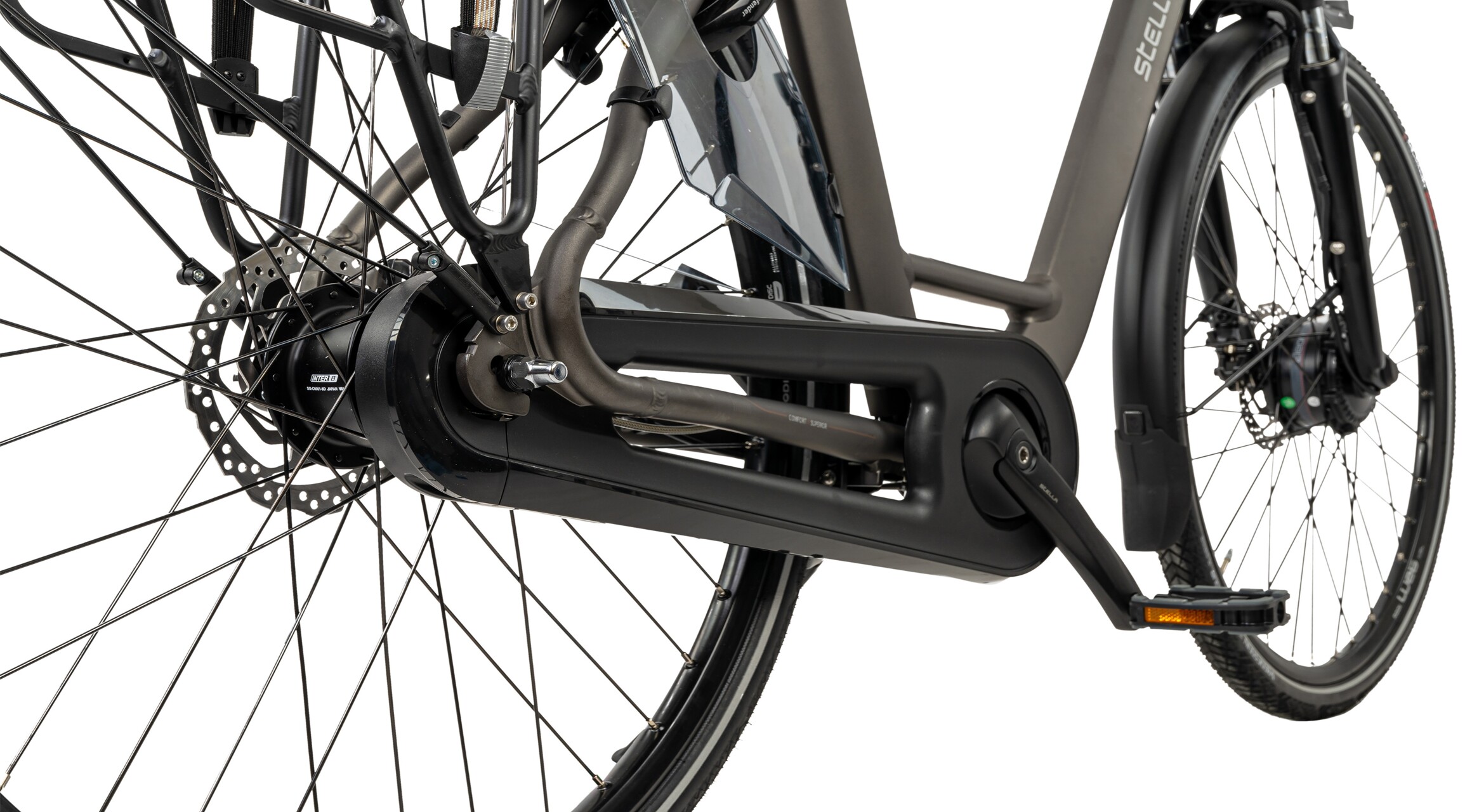 Bicicleta Electrica Stella Livorno Dama FDST RTE 2.1, 28 inch, L, Gri