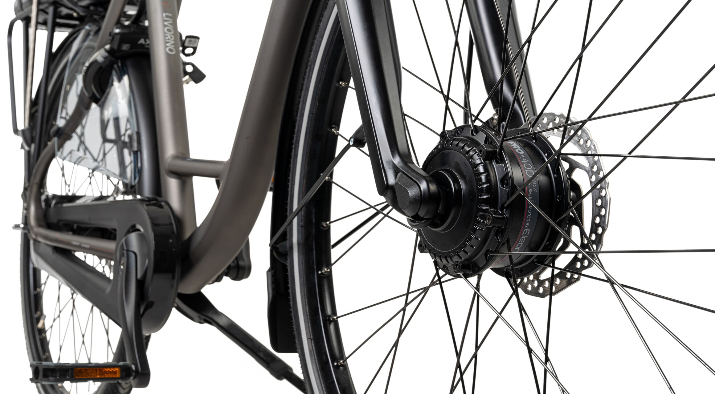 Bicicleta Electrica Stella Livorno Dama FDST RTE 2.1, 28 inch, L, Gri