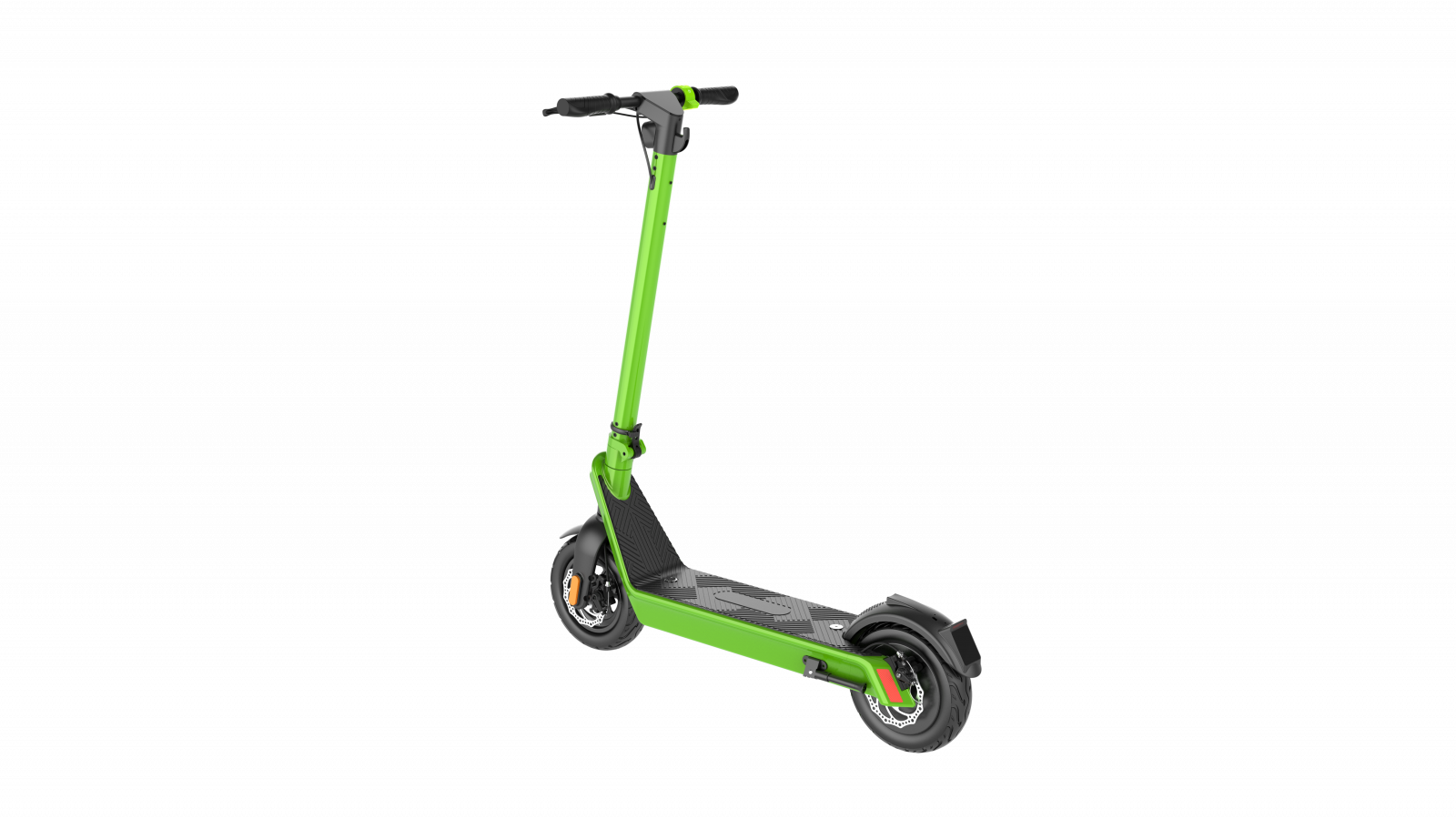 Trotineta electrica pliabila iSEN X9 Plus 2025 Verde, BT, 10 inch, 850W, autonomie maxima 65km, pana la 40km/h, baterie detasabila 15.6Ah