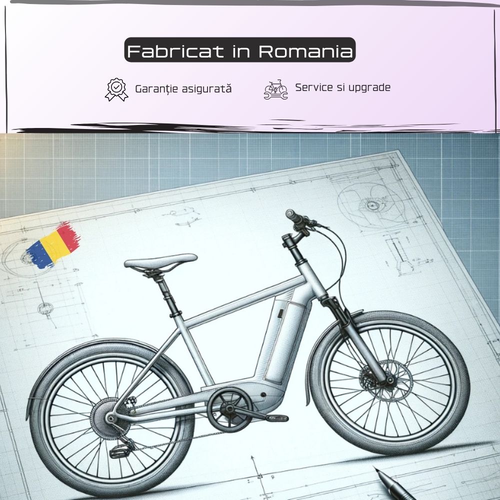 Bicicleta Electrica Devron 28427, roata 28", M, Disc Brake,  viteza maxima 25km/h, motor 250W, Negru