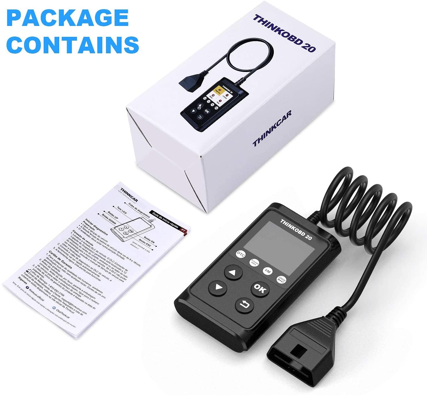 Tester auto universal, diagnoza OBD2 (CAN, ISO9141, KWP2000, J1850 PWM, J1850 VPW) multimarca, functie cititor si stergere coduri de eroare