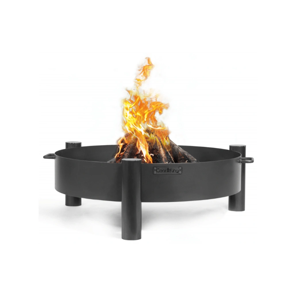 Vatra de foc exterior HAITI, handmade, 60 cm, otel
