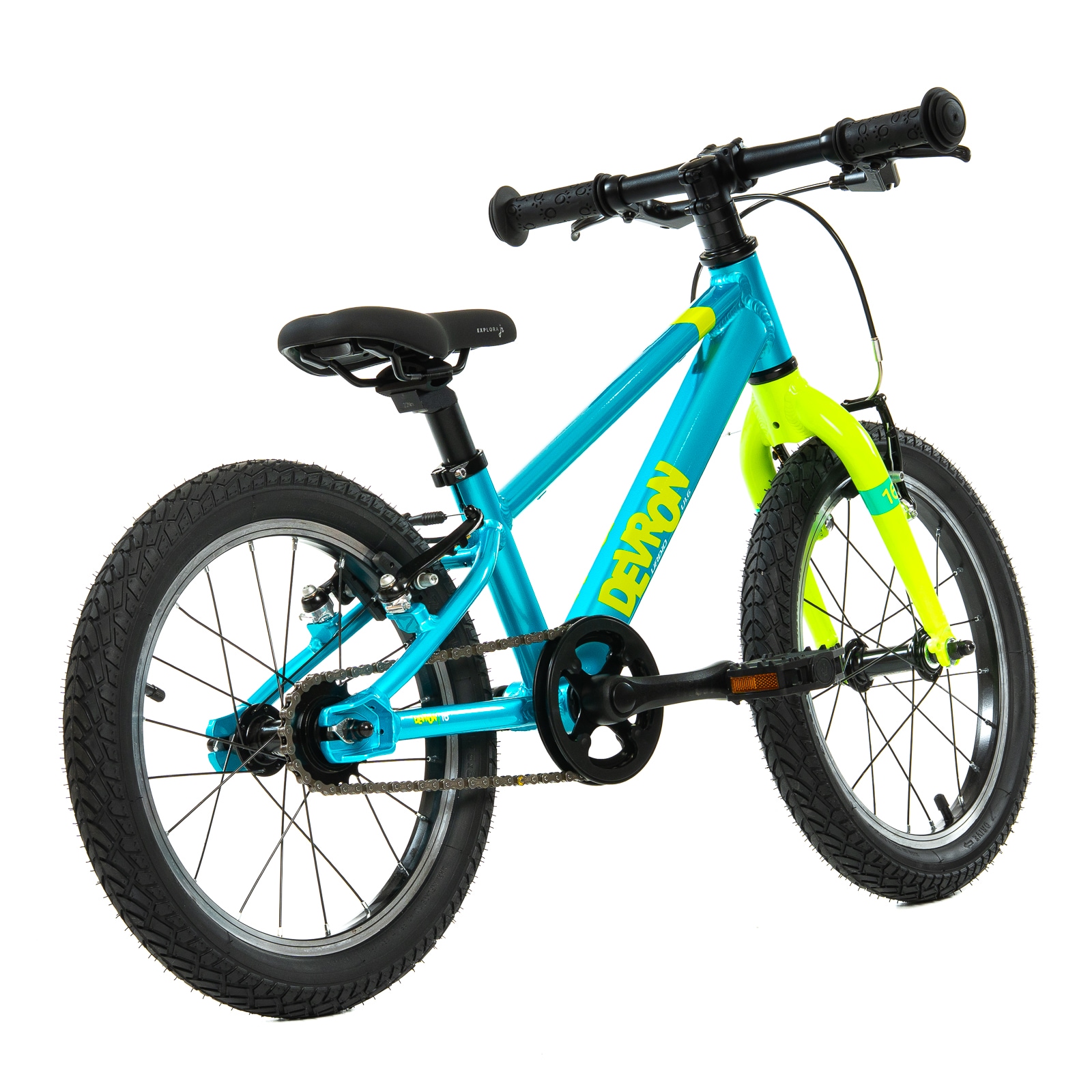 Bicicleta Copii Devron Urbio U1.6 Super Light, 16 Inch, Albastru-Verde
