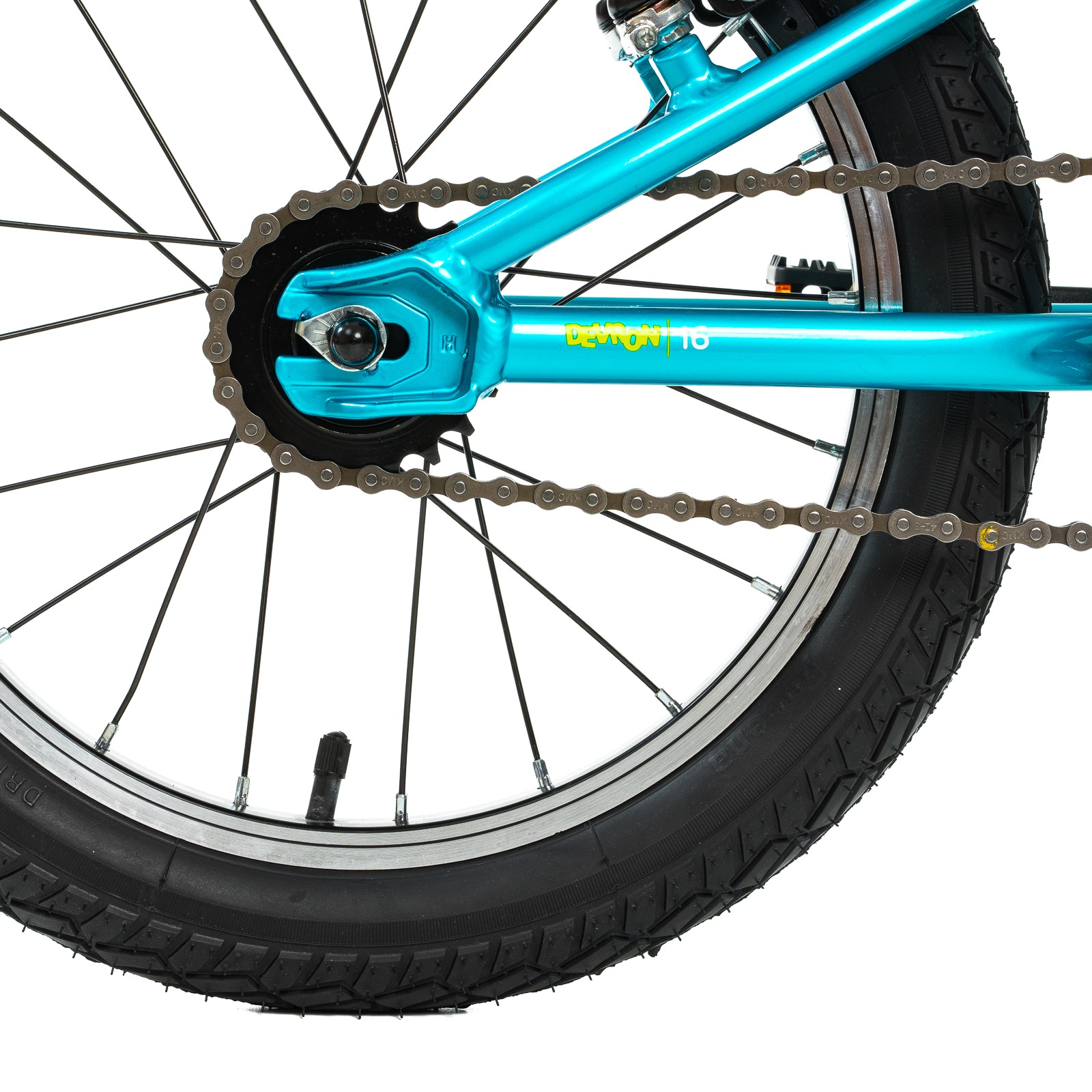 Bicicleta Copii Devron Urbio U1.6 Super Light, 16 Inch, Albastru-Verde