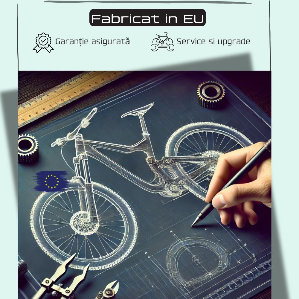 Bicicleta Copii Devron Urbio U2.4 Super Light, 24 Inch, Gri-Portocaliu