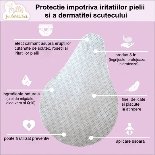 Protectii antiiritatii Millis pentru bebelusi, Magic, 25 buc