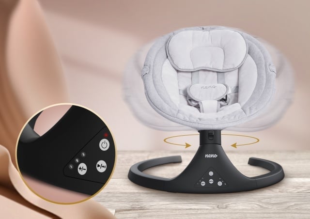 Leagan electronic Neno Aurora, cu plasa anti-insecte