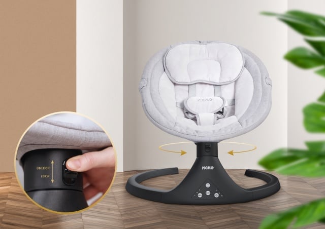 Leagan electronic Neno Aurora, cu plasa anti-insecte