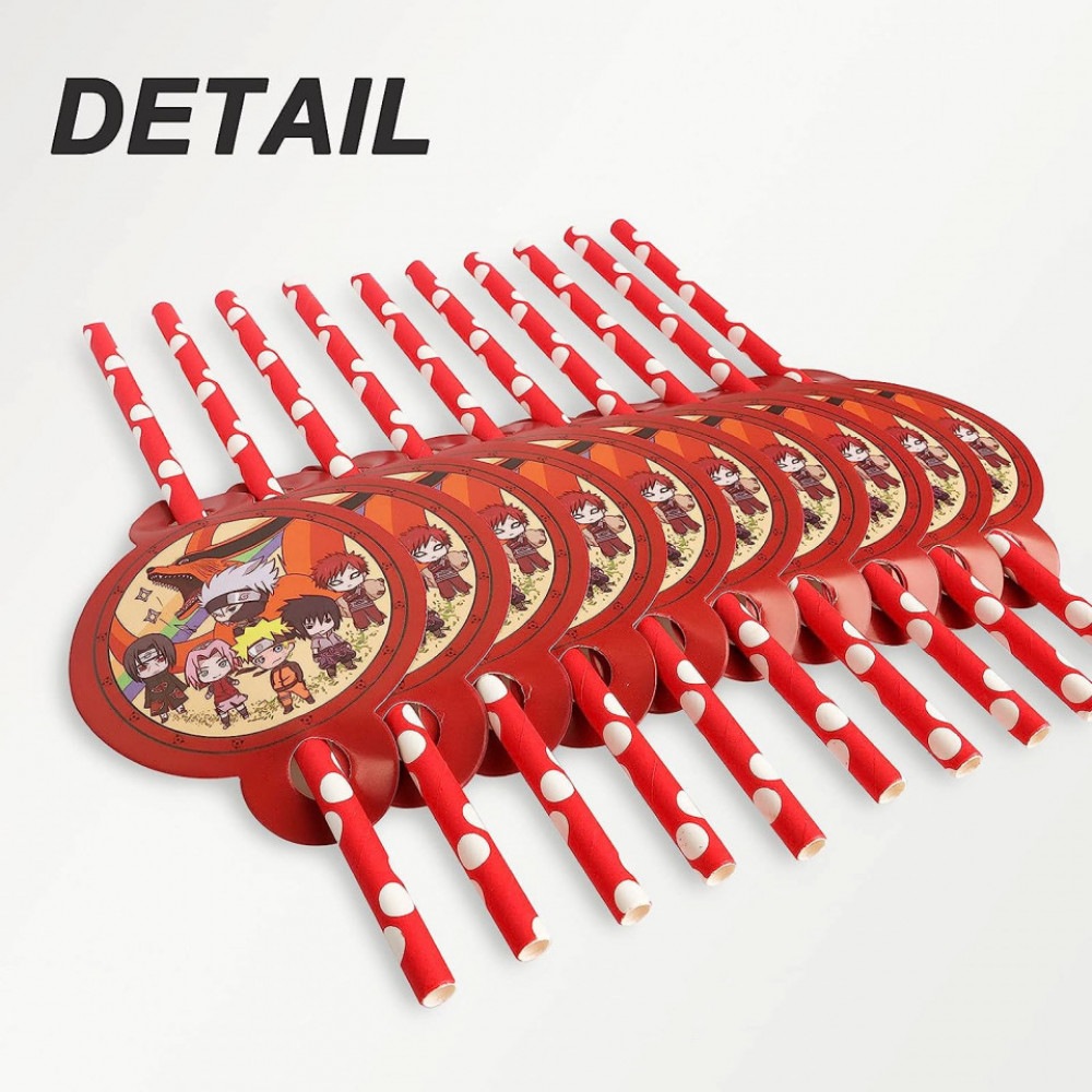 Set de vesela pentru petrecere Yisscen, hartie, multicolor, 52 bucati