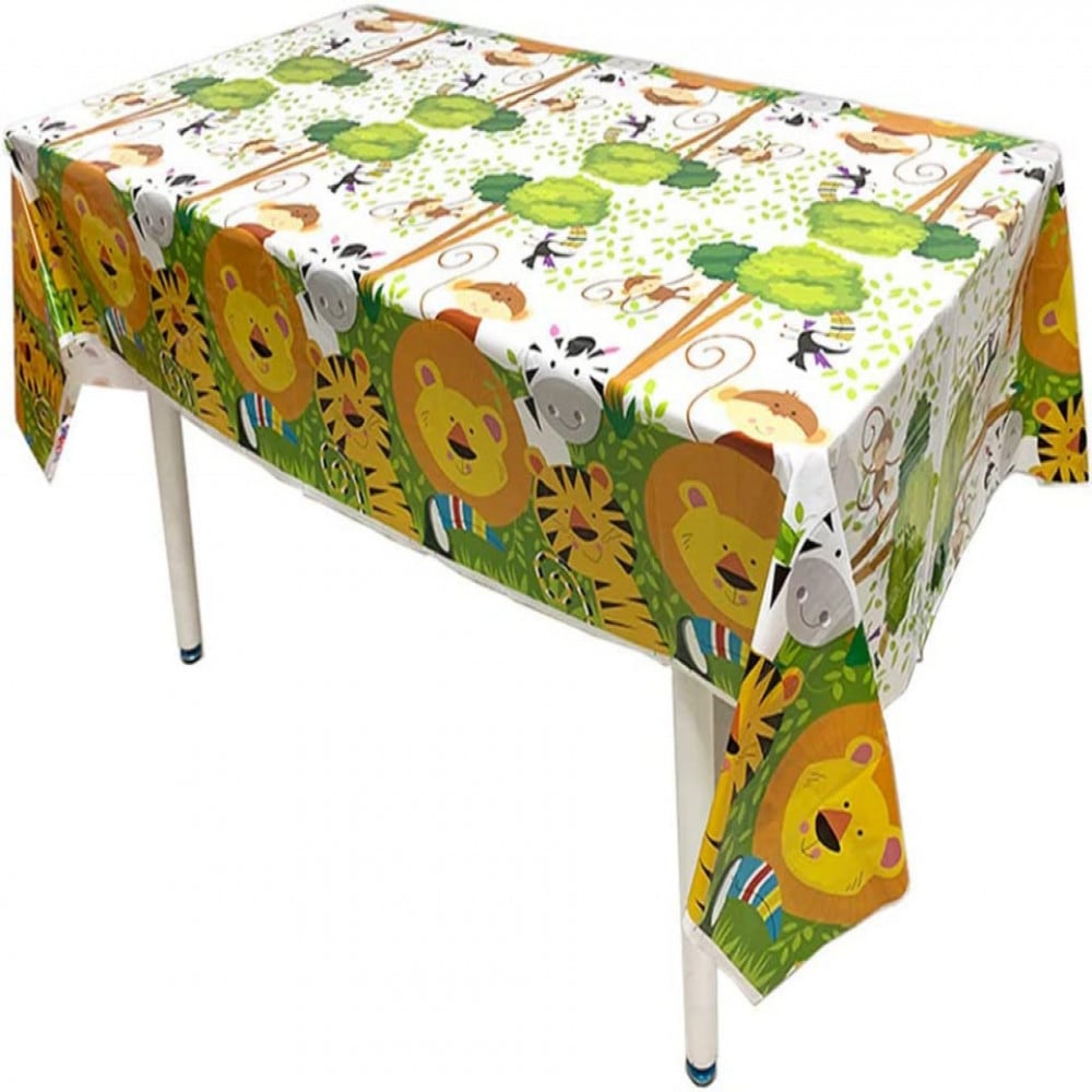 Set de vesela pentru petrecere YiRAN, 8 persoane, carton, multicolor