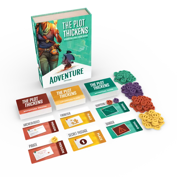 The Plot Thickens: Adventure Edition Joc narativ de creat povesti epice