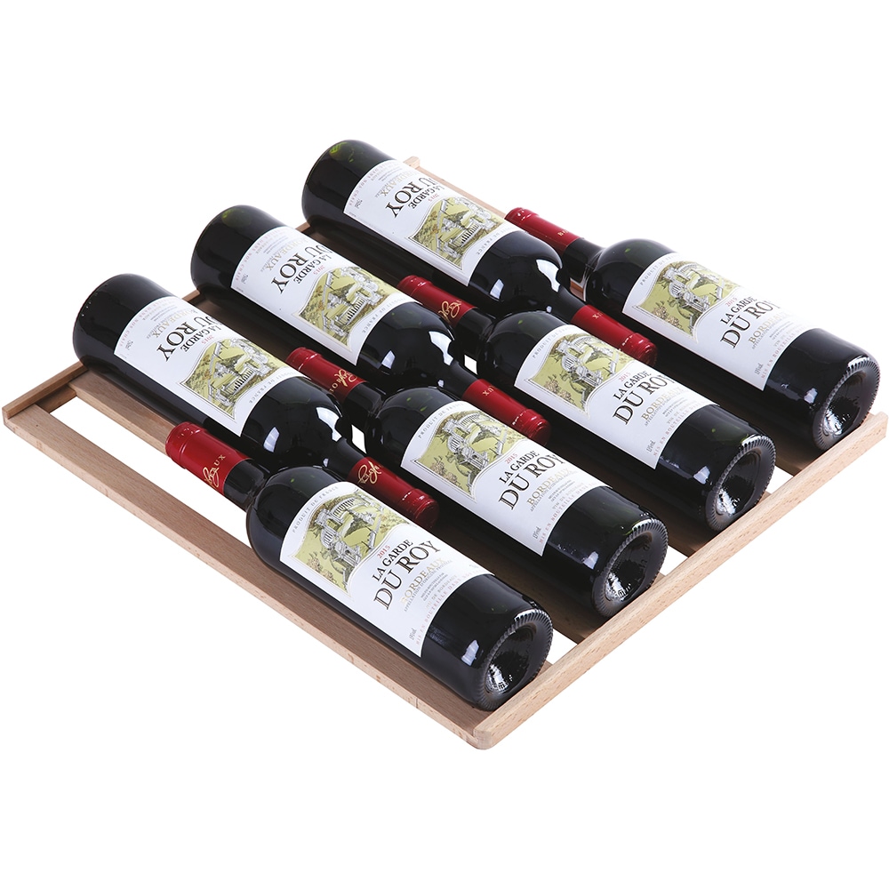 Racitor de vinuri HAIER HWS49GA, 49 sticle, H 82 cm, Clasa F, negru