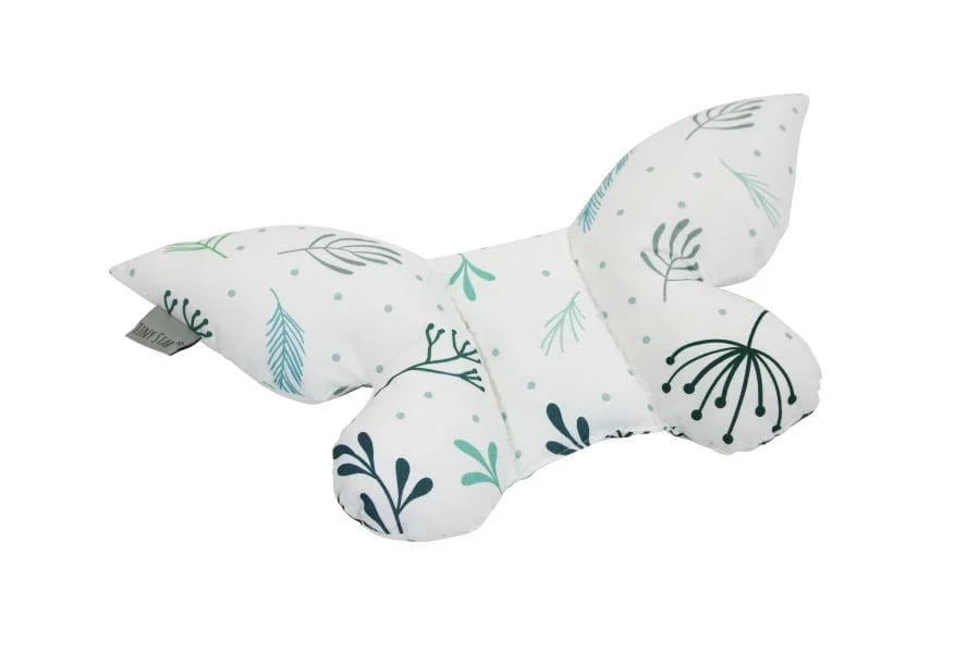 Perna tip fluture, pentru copii, 42 x 22 cm, pentru carucior, patut, leagan, babynest, Tiny Star, Pastel Spring