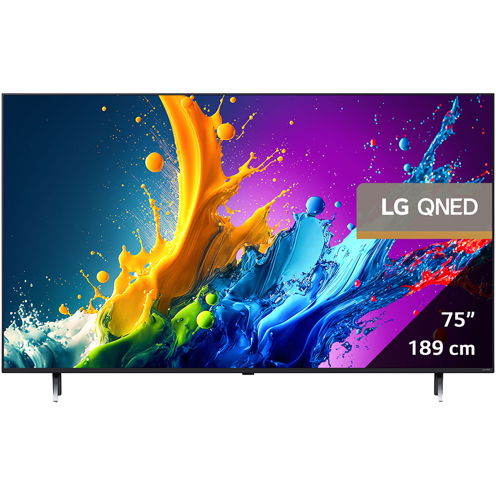 Televizor QNED Smart LG 75QNED80T3A, Ultra HD 4K, HDR, 189cm