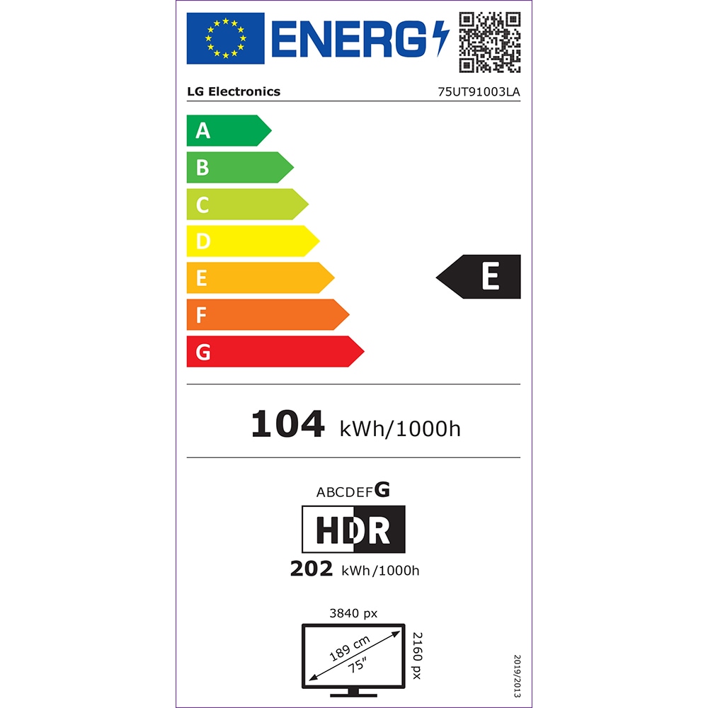 Televizor LED Smart LG 75UT91003LA, Ultra HD 4K, HDR, 189cm