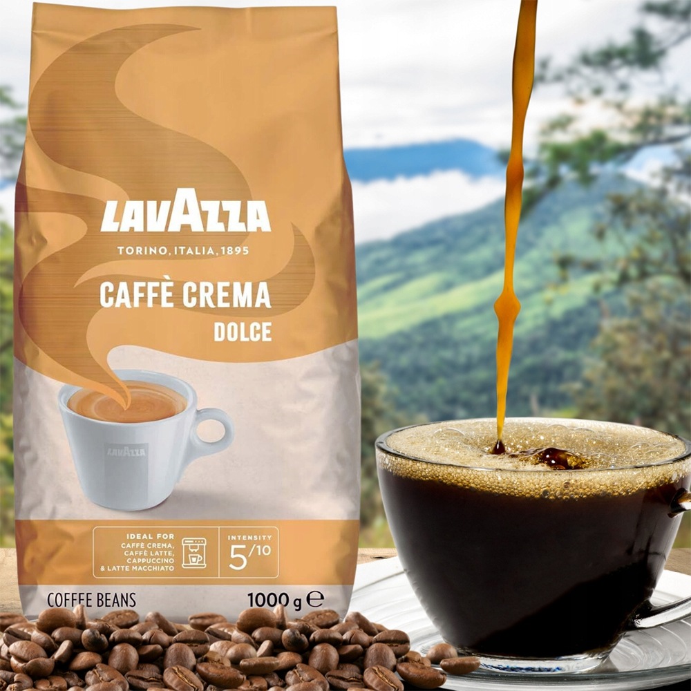 Cafea boabe LAVAZZA Caffe Crema Dolce, 1000g