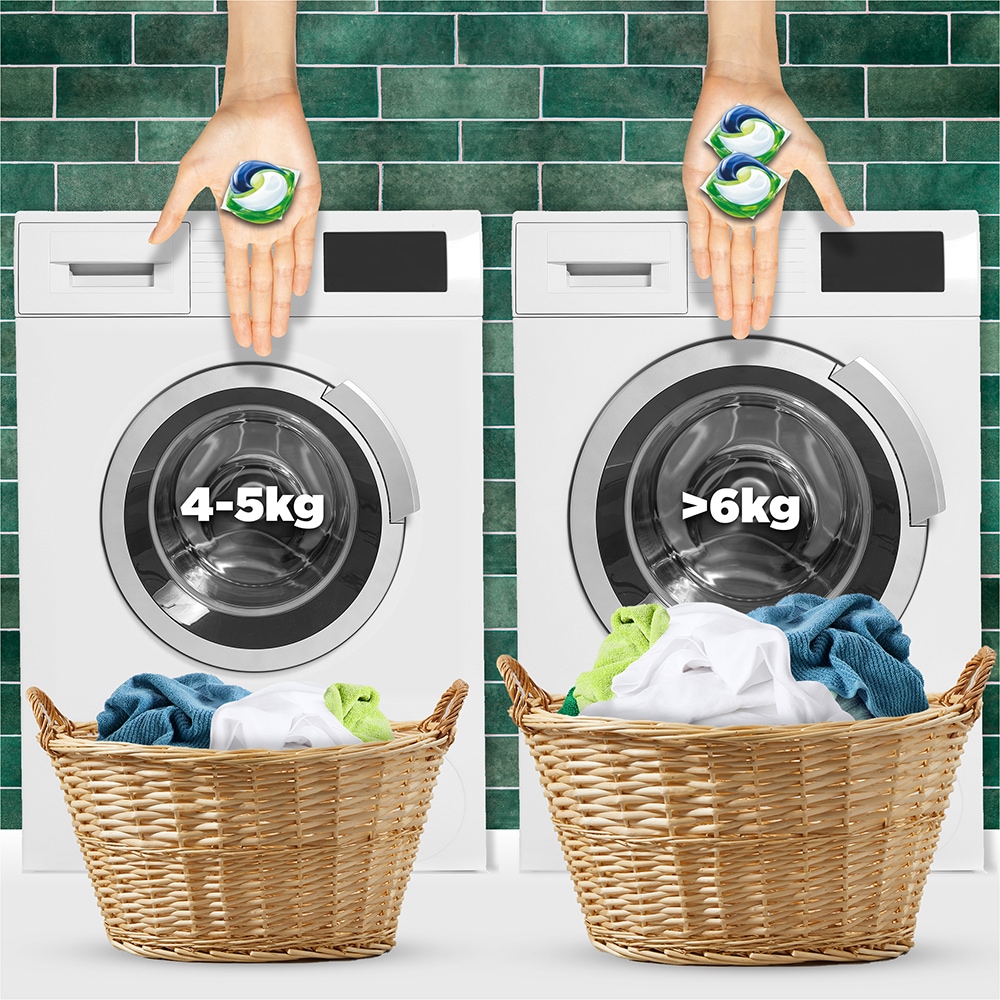 Detergent capsule ARIEL All in One Pods Mountain Spring, 50 spalari