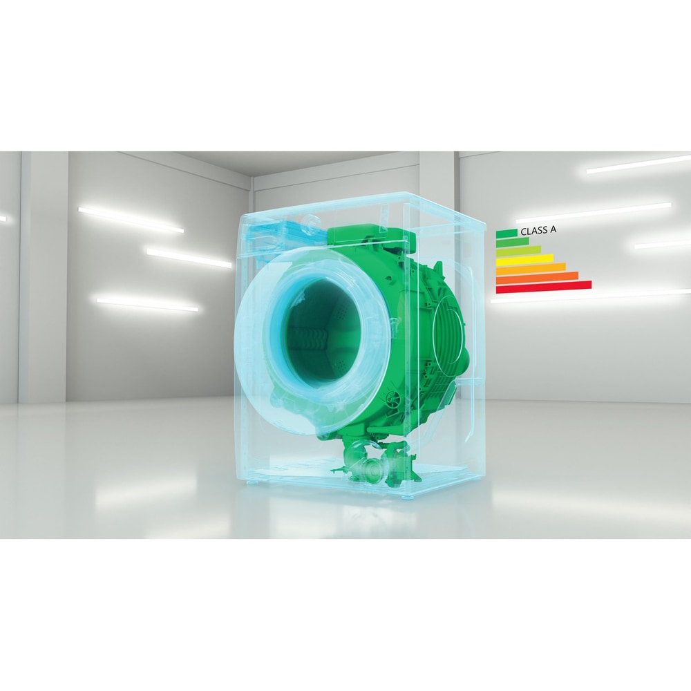 Masina de spalat rufe frontala WHIRLPOOL W7X W845WB EE, 8 kg, 1400rpm, Clasa B, alb
