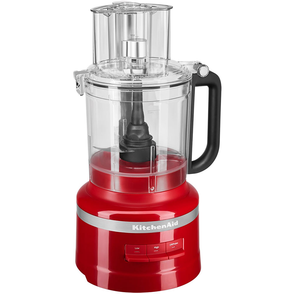 Robot de bucatarie KITCHENAID Empire Red 5KFP1319, 3.1l, 400W, 3 trepte de viteza, rosu-gri