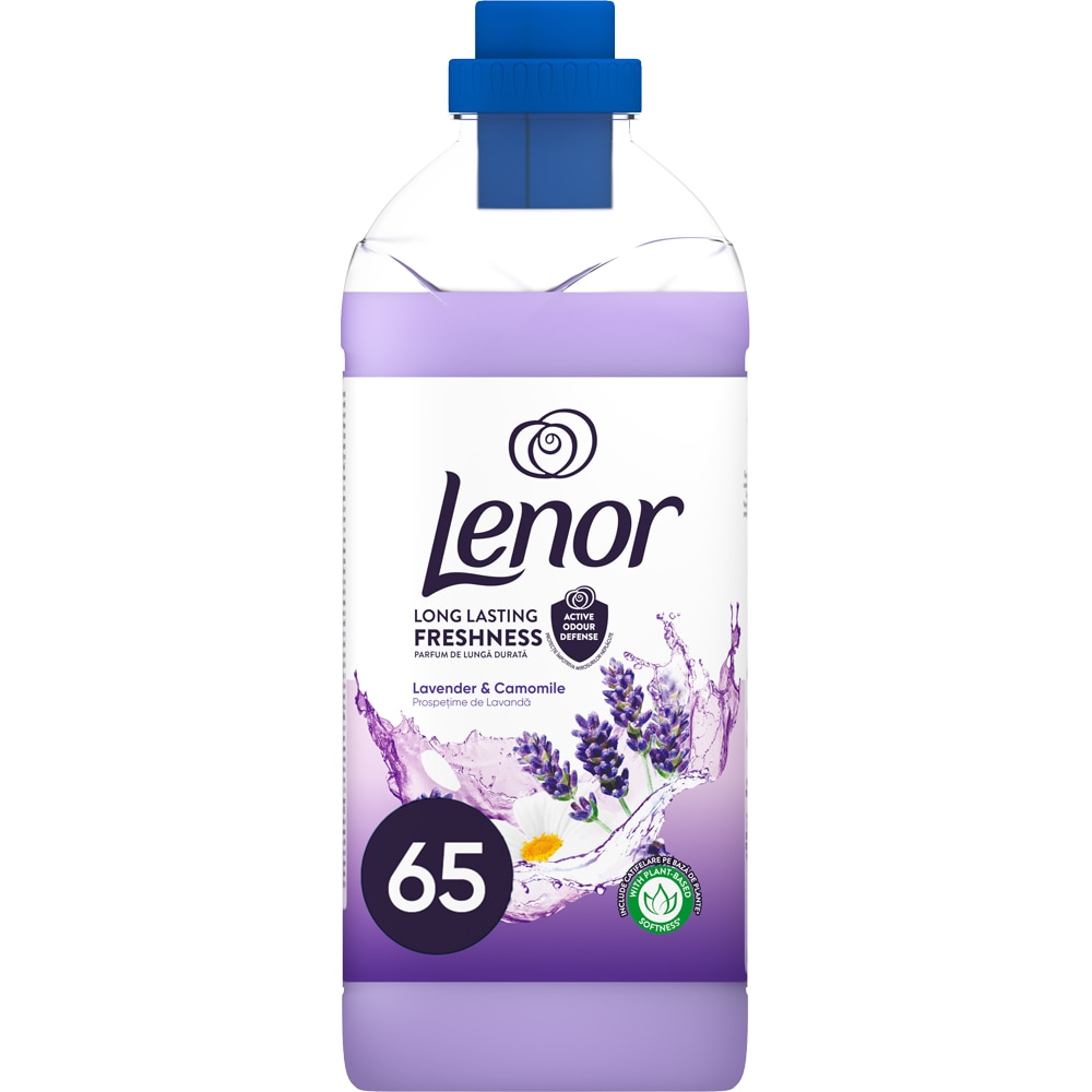 Balsam de rufe LENOR Lavender and Camomille, 1.625 l, 65 spalari