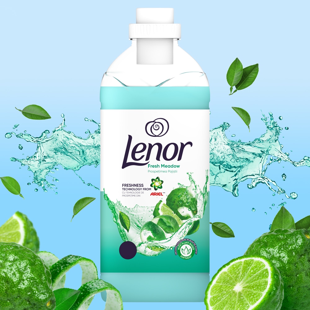 Balsam de rufe LENOR Fresh Meadow, 1.625 l, 65 spalari