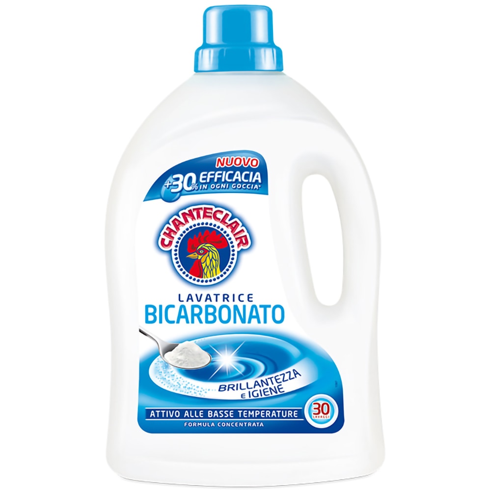 Detergent lichid CHANTECLAIR Bicarbonato, 1350 ml, 30 spalari