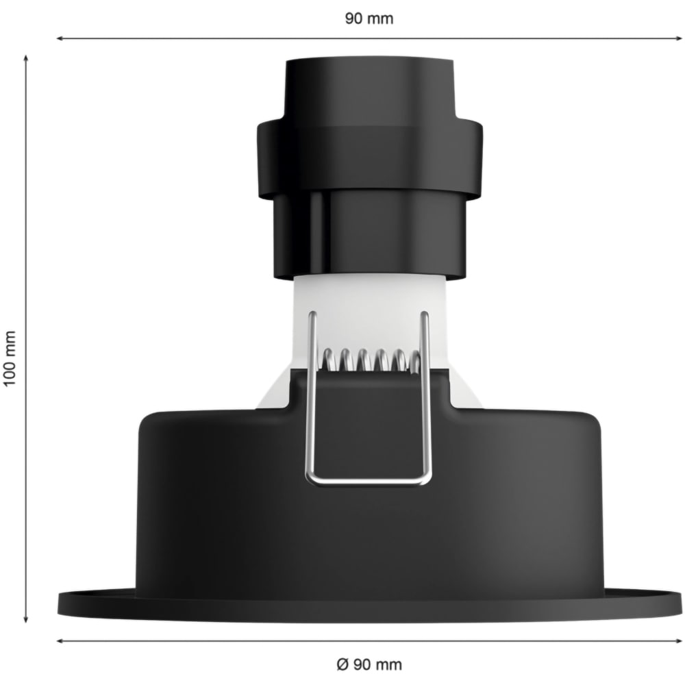 Set 3 spoturi LED smart PHILIPS HUE Centura, 3 x 5.7W, 350lm, IP20, negru