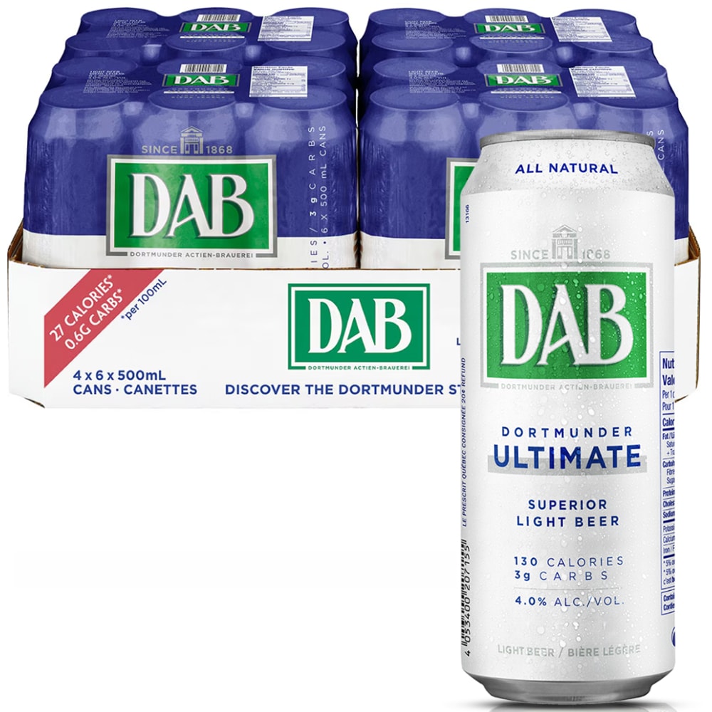 Bere blonda Dab Ultimate Light bax 0.5L x 24 doze